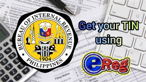 Easy Steps in Getting TIN Using BIR eReg System .